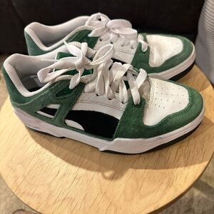 Puma Slipstream’ Archive Remastered Green and White Men's Sneakers Size 6.5
